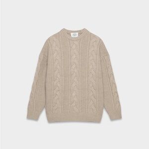 NWT Heritage Knit Merino Wool Crew Sweater